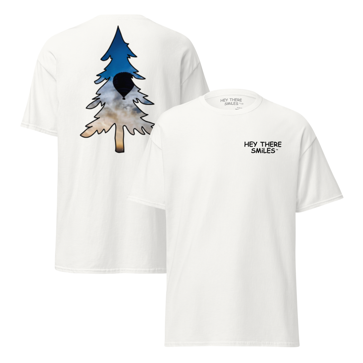 Hey There Smiles graphic t-shirt collection